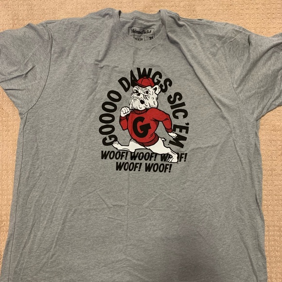 TWO Homefield Apparel UGA Shirts - Picture 1 of 2